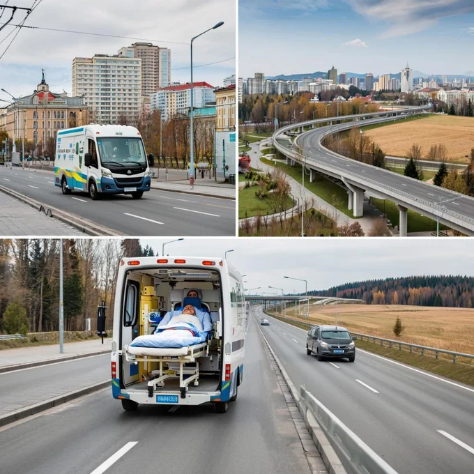 Транспортировка внутри города и региона