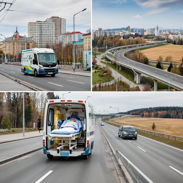 Транспортировка внутри города и региона